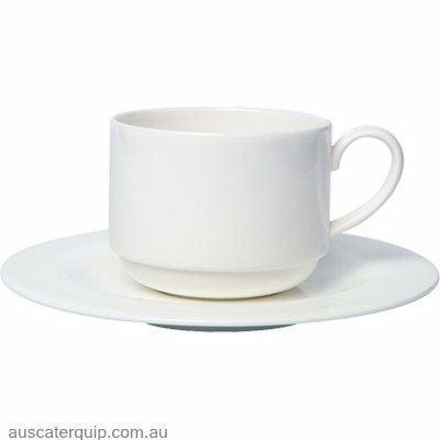Royal Bone China COFFEE CUP-STACKABLE 250ml (N2970)-Auscaterquip