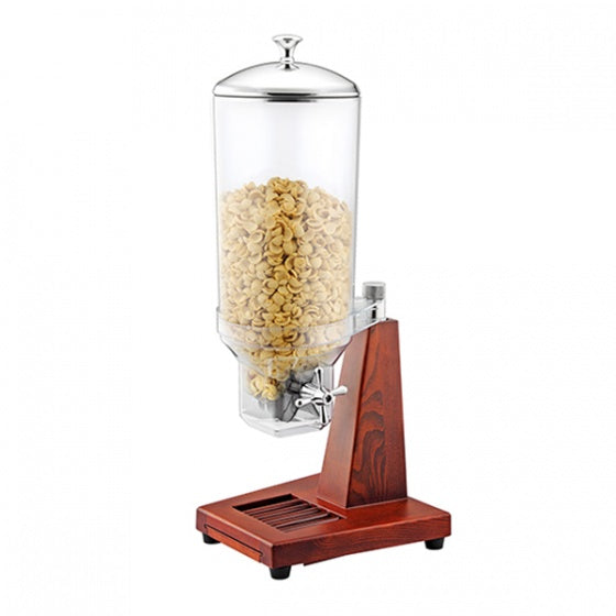 Sunnex  CEREAL DISPENSER-SINGLE | WOOD BASE | 7.0lt  (Set)