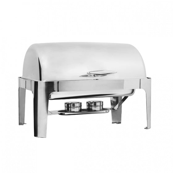 Trenton  ROLL TOP CHAFER-18/10 | RECT. | 1/1 SIZE  (Set)