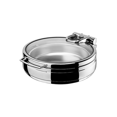 Athena REGAL INDUCTION CHAFER-18/10 | ROUND | LARGE FULL GLASS LID (Set)