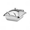 Athena PRINCESS INDUCTION CHAFER-18/10 | RECT. | 2/3 SIZE STAINLESS STEEL LID (Set)