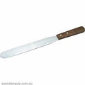 SPATULA-S/S 200x31mm 8" Wood Handle-Auscaterquip