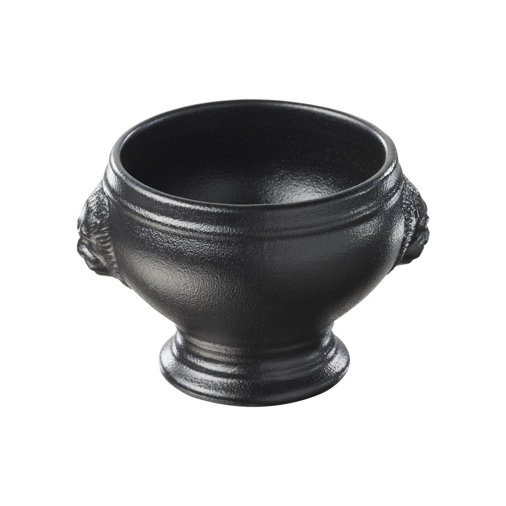Revol REVOL BELLE CUISINE CHARCOAL LIONS HEAD SOUP BOWL 450ml-Auscaterquip