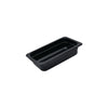 Cater-Rax POLYCARBONATE PC FOOD PAN-1/3 SIZE  65mm BLACK (Each)