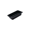 Cater-Rax POLYCARBONATE PC FOOD PAN-1/4 SIZE 100mm BLACK (Each)