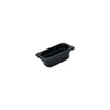 Cater-Rax POLYCARBONATE PC FOOD PAN-1/9 SIZE  65mm BLACK (Each)