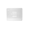 Cater-Rax POLYCARBONATE PC COVER-1/3 SIZE | NOTCHED CLEAR (Each)