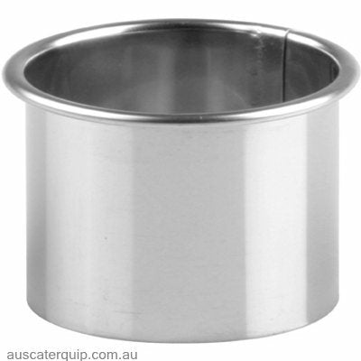 Chef Inox CUTTER SET-PLAIN-S/S 4pc 38-110mm-Auscaterquip