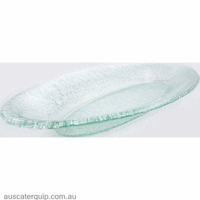 Han SALAD BOWL-OVAL 660x320mm CLEAR-Auscaterquip