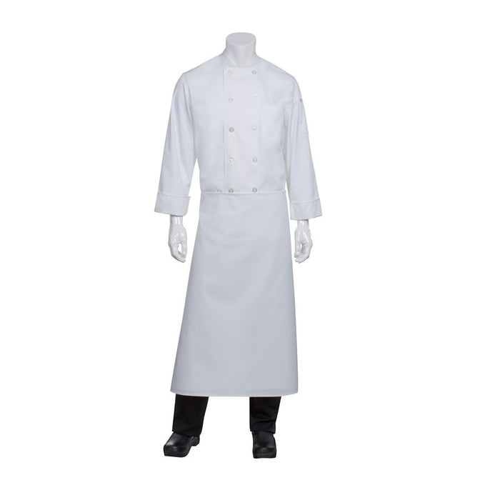 White Long Four-Way Apron-Auscaterquip