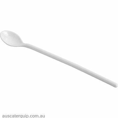 JAB GELATO-WHITE SODA SPOON 200mm (STS0908)-Auscaterquip
