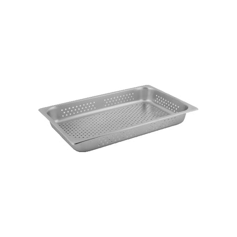 Trenton STRAIGHT SIDED STANDARD STEAM PAN-S/S | 1/2 SIZE 65mm | PERFORATED  (Each)