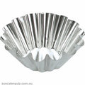 Guery BRIOCHE MOULD-140x60mm 14-RIBS FIXED BASE