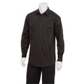 Men's Black Two Pocket Shirt-Auscaterquip