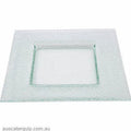 Han SQUARE PLATE-CURVED 360mm CLEAR-Auscaterquip