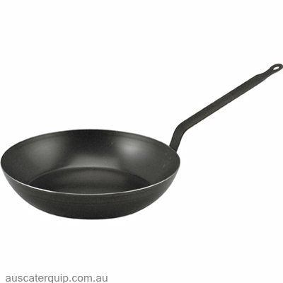 De Buyer FRYPAN-BLUE STEEL 240x50mm "La Lyonnaise"-Auscaterquip