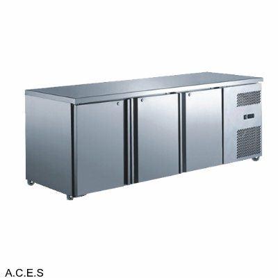 MITCHEL 509 litres 3 door undercounter refrigerator-Auscaterquip
