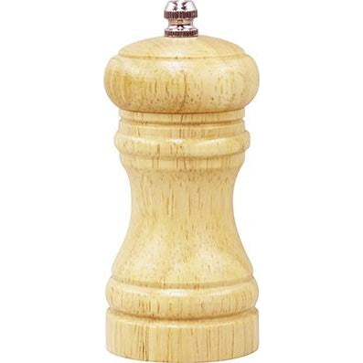 tablekraft MILL-SALT/PEPPER-BIRCH WOOD, CERAMIC GEAR 115mm "CAFE"-Auscaterquip