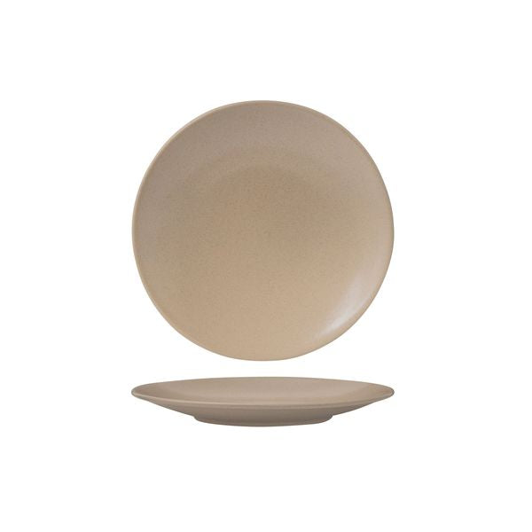Zuma SAND ROUND COUPE PLATE-130mm Ø  (x6)