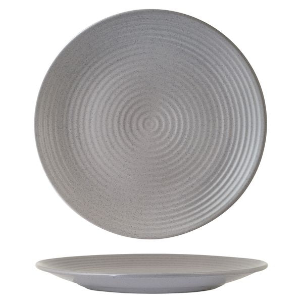 Zuma HAZE ROUND COUPE RIBBED PLATE-265mm Ø  (x6)
