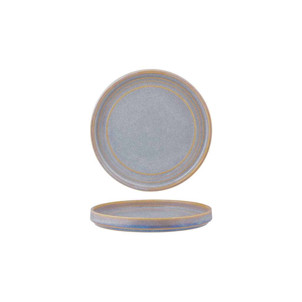 Tablekraft URBAN LOFT ROUND PLATE 185x16mm AZURE BLUE EA
