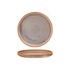 Tablekraft URBAN LOFT ROUND PLATE 225x22mm AUBURN EA