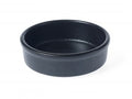 Tablekraft BLACK ROUND DISH/TAPAS 140x45mm EA