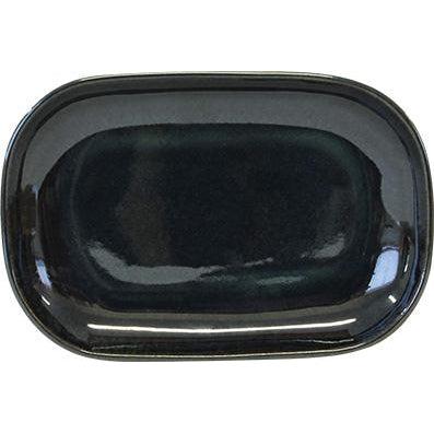 tablekraft ARTISTICA RECTANGULAR PLATE, COUPE240x160mmMIDNIGHTBLUE-Auscaterquip