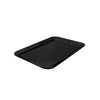 Ryner Melamine Serving Platters Rectangular Platter - Wide Rim - 450mm x 300mm Black [Box of 6]