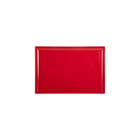 Ryner Melamine  RECT. PLATTER-300x220mm RED (x6)