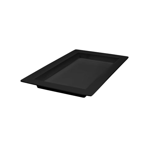 Ryner Melamine  RECT DEEP PLATTER-500x310x40mm BLACK (x2)