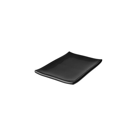 Ryner Melamine  SUSHI PLATTER-205x140mm BLACK (x6)