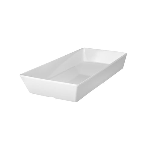 Ryner Melamine  RECT. DEEP DISH-500x200x50mm WHITE (x3)