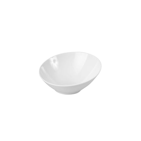 Ryner Melamine  SLANT BOWL-300mm Ø WHITE (x3)