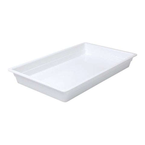 Ryner Melamine  FOOD PAN-1/1 SIZE 65mm DEEP WHITE (x2)