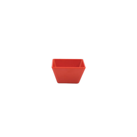 Ryner Melamine  SQUARE BOWL-70x70x42mm  RED (x12)