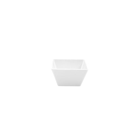 Ryner Melamine  SQUARE BOWL-70x70x42mm  WHITE (x12)