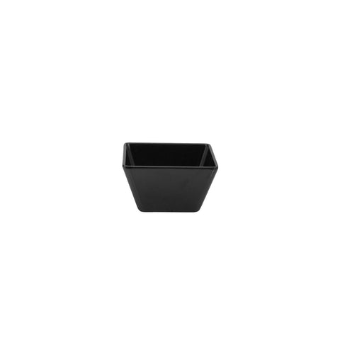 Ryner Melamine  SQUARE BOWL-90x90x55mm  BLACK (x6)