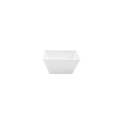 Ryner Melamine  SQUARE BOWL-90x90x55mm  WHITE (x6)