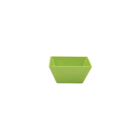 Ryner Melamine  SQUARE BOWL-130x130x70mm LIME (x6)