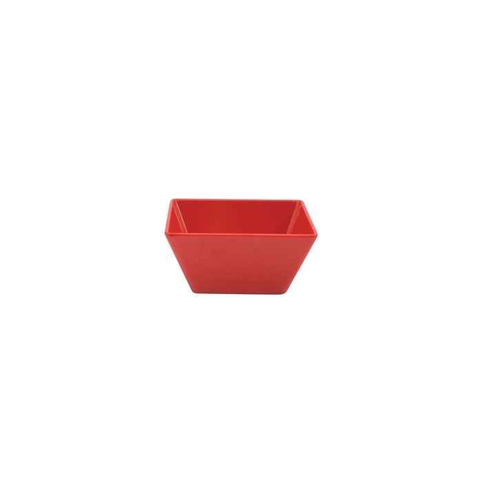 Ryner Melamine  SQUARE BOWL-180x180x85mm RED (x6)