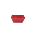 Ryner Melamine  SQUARE BOWL-240x240x100mm RED (x3)