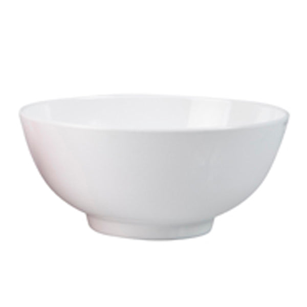 Ryner Melamine NOODLE BOWL-200mm Ø WHITE [Box of 12]