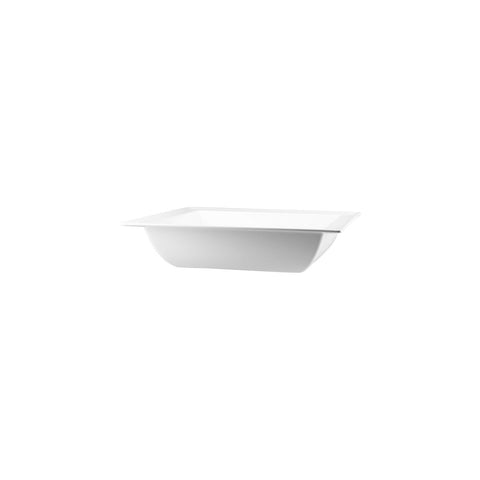 Ryner Melamine  WIDE RIM SQUARE BOWL-375x375mm WHITE (x3)