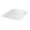 Ryner Melamine  RECT WIDE RIM PLATTER-325x265mm WHITE (x6)