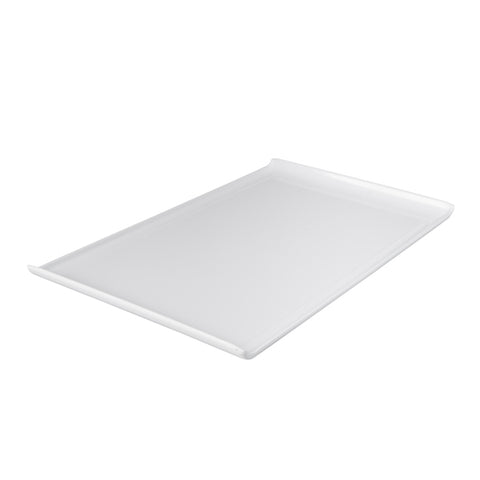 Ryner Melamine  RECT. PLATTER WITH LIP-530x320mm WHITE (x3)