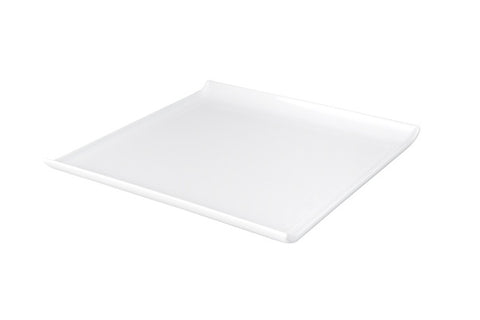 Ryner Melamine  SQUARE PLATTER WITH LIP-300x300mm WHITE (x3)