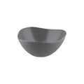 Ryner Melamine PEBBLE RECT DISH-2/4 SIZE, 65mm DEEP  STONE GREY (x3)