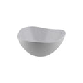 Ryner Melamine PEBBLE RECT DISH-1/3 SIZE, 65mm DEEP   STONE WHITE (x3)