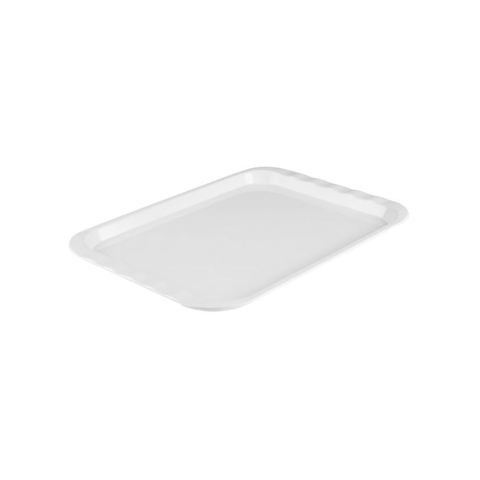 Ryner Melamine  RECT. TRAY WITH HANDLES-440x310mm WHITE (Each)
